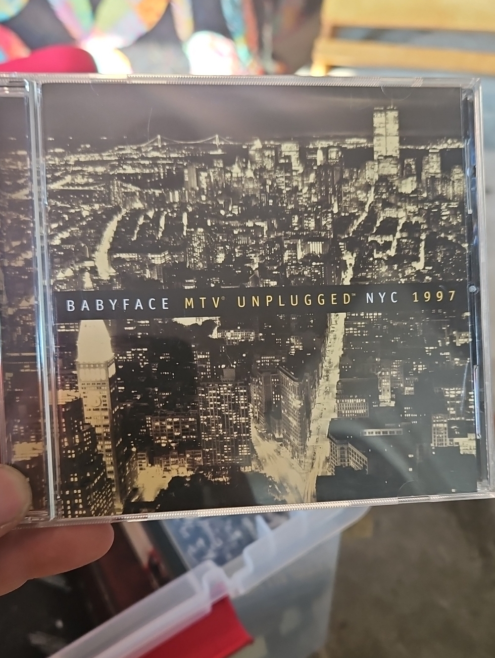 🌟3/$25🌟 Babyface "MTV Unplugged NYC 1997" CD